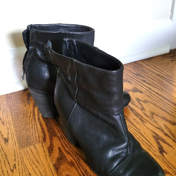 rag & bone shoes New York Boot / Black Leather / Size US 6 - Picture 11 of 13